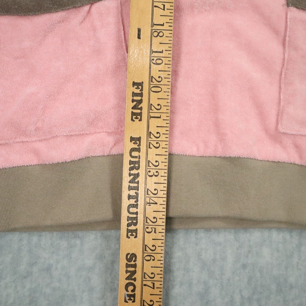 Tombolo Flamingo Tartare Cabana Shirt Mens Medium Pink Alligator Terry Cloth - Picture 5 of 6